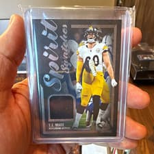 T.J. Watt 2024 Panini Luminance Spirit Swatches card