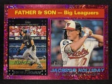 2025 Topps Heritage Matt Holliday / Jackson Holliday #66