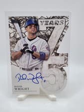 2026 Topps 75 Years of Topps Die-Cut Autographs David Wright #75YA-DW card
