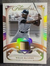 2024 Panini Flawless Legendary Memorabilia Willie McCovey #FL-WMC card