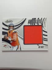 2025 Panini Absolute Absolute Jumbos Bo Nix #AJ-BNX card