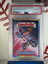 2024 Bowman Chrome Garbage Pail Kids Daredevil Wyatt #BGP-18 card