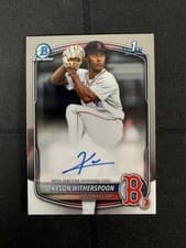 2026 2025 Bowman Draft Chrome Prospect Autograph Kyson Witherspoon #CPA-KW