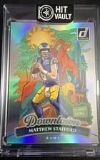 Matthew Stafford 2025 Panini Donruss Downtown card