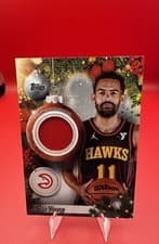 2025-26 Topps Holiday Player Relics Trae Young #PR-TY card