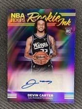 2024-25 Hoops Rookie Ink Devin Carter #RI-DEV card