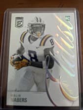 Malik Nabers 2024 Donruss Elite Rookie Elitist card