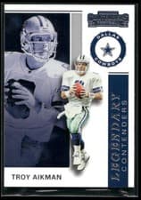 Troy Aikman 2019 Panini Contenders Legendary Contenders card