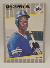 Ken Griffey Jr. 1989 Fleer card
