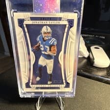 Jonathan Taylor 2022 Panini National Treasures card