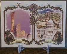 Richmond, United States / Windhoek, Namibia 2024 Topps Allen & Ginter Sister, Sister card