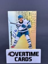 2025-26 Flair Autographics Cam Lund #A-CL card