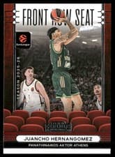 2025-26 Panini Contenders EuroLeague Front Row Seat Juancho Hernangomez #9 card