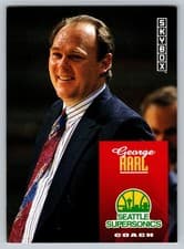 George Karl 1992-93 SkyBox Base Set card