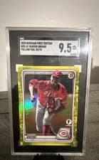 2020 Bowman 1st Edition Hunter Greene #BFE-47