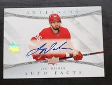 2024-25 Upper Deck Artifacts Autograph Facts Jake Walman #AF-JW card