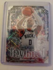 Damian Lillard 2024 Panini Donruss Optic Mythical card