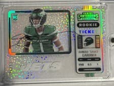 Ahmad 'Sauce' Gardner 2022 Panini Contenders card