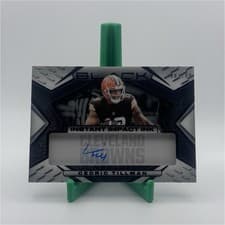 2025 Panini Black Instant Impact Ink Cedric Tillman #12 card