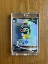 2025 Panini Absolute Signature Rookies Matthew Golden #158 card