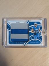2024 Panini Immaculate Collection Immaculate Numbers Sam LaPorta #44 card