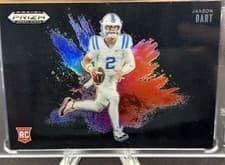 Jaxson Dart 2025 Panini Prizm Draft Picks Color Blast card