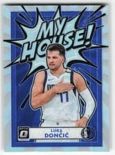 Luka Doncic 2020 Panini Donruss Optic My House card