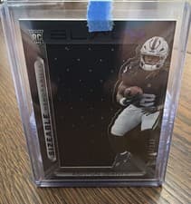 2025 Panini Black Sizeable Rookie Memorabilia Ashton Jeanty #20 card