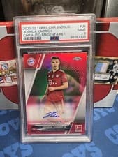 Joshua Kimmich 2021 Topps Chrome Bundesliga Autographs card