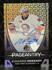 2024 2023 SP Authentic Pageantry Alexander Romanov #P-7