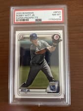 Bobby Witt Jr. 2020 Bowman Paper Prospects card
