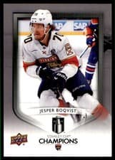 Jesper Boqvist 2025 Upper Deck Stanley Cup Champions card