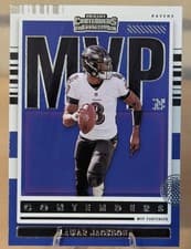 Lamar Jackson 2021 Panini MVP Contenders card