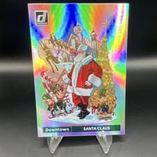 Santa Claus 2022 Panini Donruss Downtown card