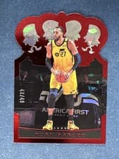 Rudy Gobert 2020 Panini Crown Royale card