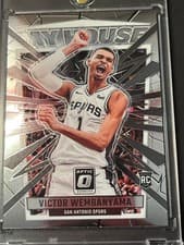 Victor Wembanyama 2023 Donruss Optic My House card
