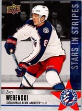 Zach Werenski 2020 Upper Deck National Hockey Card Day USA card