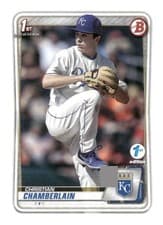 Christian Chamberlain 2020 Bowman Draft 1st Edition card