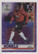 Romelu Lukaku 2018 Topps Chrome UEFA Champions League card