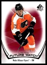 Wade Allison 2022 SP Authentic 2021 Update card