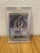 Kenan Yildiz 2024 Topps Chrome UEFA Future Stars Autograph card