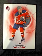 Tyson Barrie 2020 SP Authentic card