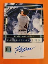 Kevin McGonigle 2024 Panini Impeccable Watercolor Signatures card