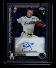 2025 Topps Chrome Rookie Autographs River Ryan #RA-RR card