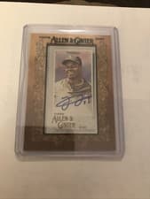 2020 Topps Allen & Ginter Mini Autographs Frank Thomas #MA-FTH