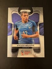 Kylian Mbappe 2018 Panini Prizm World Cup card