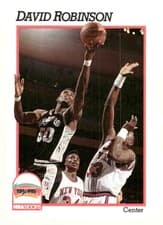 David Robinson 1991-92 Hoops Base Set card