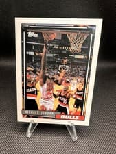 Michael Jordan 1992 Topps card