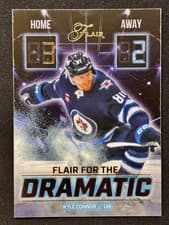 2025-26 Flair Flair for the Dramatic Kyle Connor #FTD-5 card