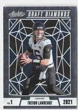 Trevor Lawrence 2024 Panini Absolute Draft Diamonds card
